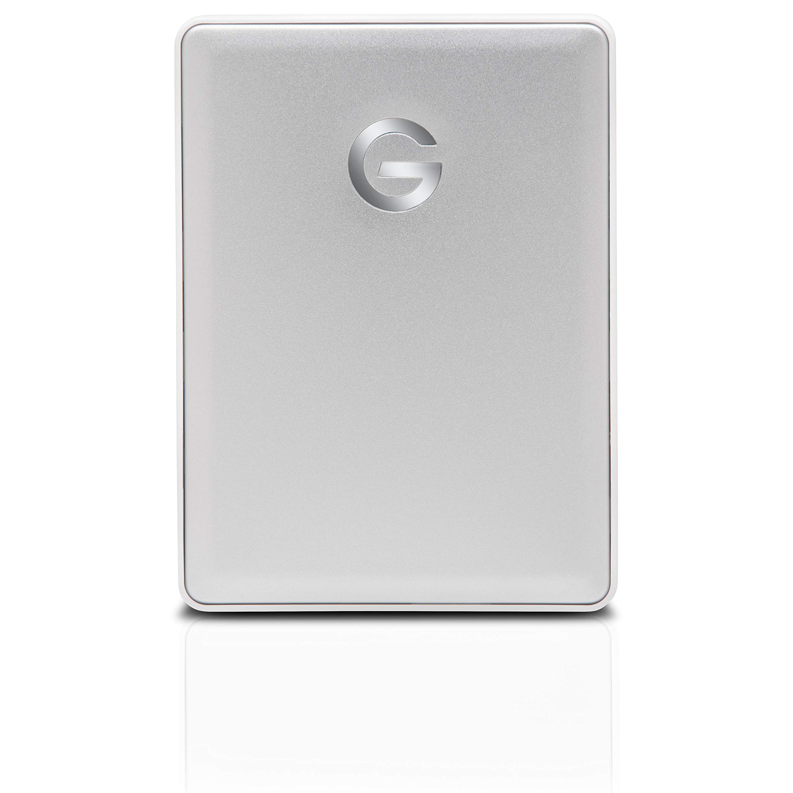 Book Cover G-Technology 1TB G-DRIVE mobile USB-C Portable External Hard Drive, Silver - 0G04876-1