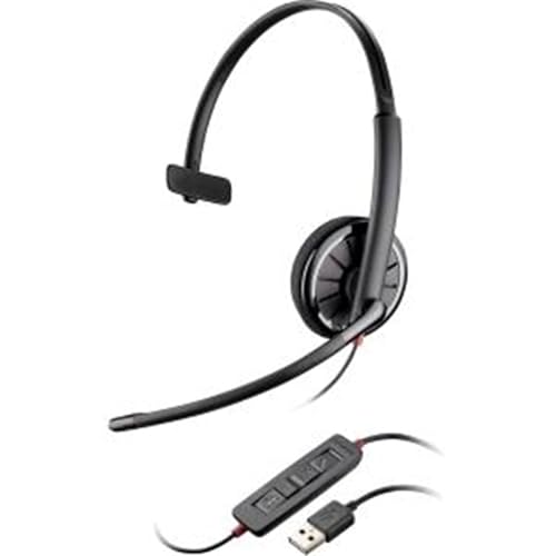 Plantronics Blackwire 310 USB Headset, On-Ear Mono Headset, Wired
