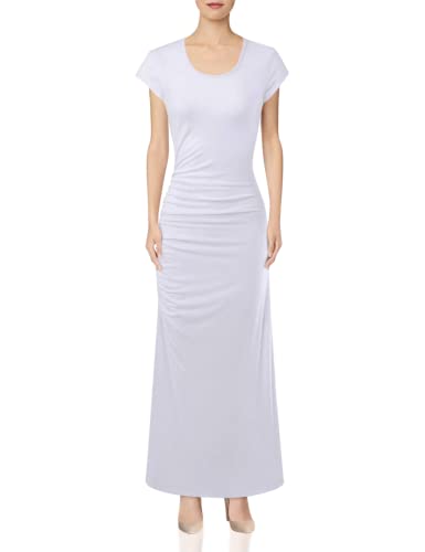 NEARKIN Slim fit Cap Sleeve Sexy Long Dresses Casual Maxi Dress for Women