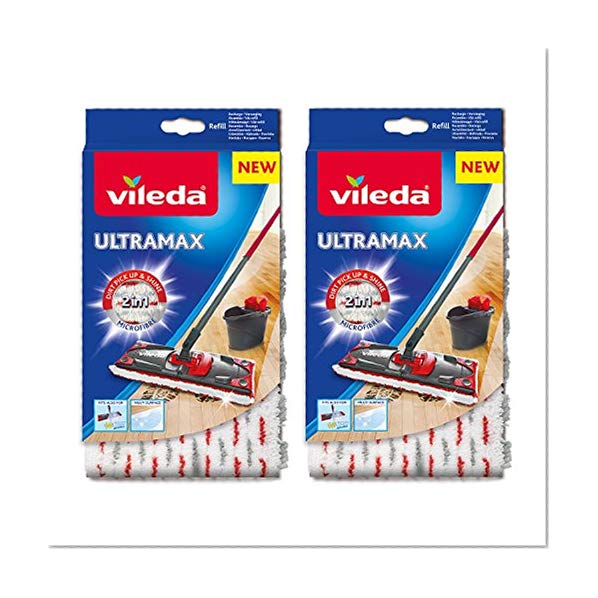 Vileda Ultramax/1–2 Spray Recharge en microfibre – Lot de 2