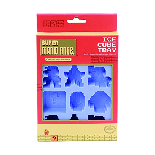 Nintendo Super Mario Bros Reusable Silicone Ice Cube Tray for Fun Shaped Ice Cubes