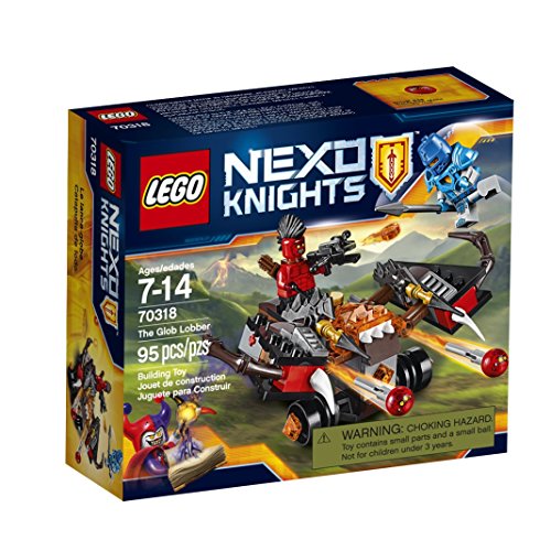 Book Cover LEGO Nexo Knights 70318 The Glob Lobber Building Kit (95 Piece)