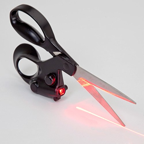 Bits and Pieces - Household Laser Scissors Gadget - High - Quality Heavy Duty Sewing and Crafts Scissors