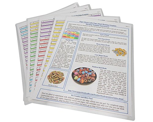Paper Bead Marking Template
