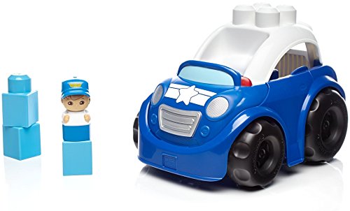 Mega Bloks Peter Police Car Building Set