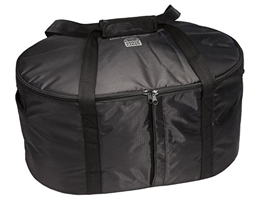 Book Cover Hamilton Beach Travel Case & Carrier Insulated Bag for 4, 5, 6, 7 & 8 Quart Slow Cookers (33002),Black