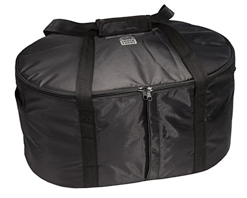 Hamilton Beach Travel Case & Carrier Insulated Bag for 4, 5, 6, 7 & 8 Quart Slow Cookers (33002),Black