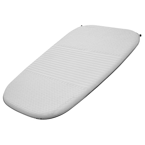 KingCamp Sleeping Pad for Camping Double Size Self Inflating Camping Mattress 11 R-Value Foam Pads 3"Thick 2 People Tent Traveling Family Hiking Outdoor Air Pad Light Grey
