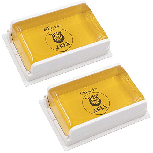 Book Cover Sound harbor 2 Pack Rosin for Violin Viola and Cello Rosin for Bows (2pack YJ-F01 Rosin)