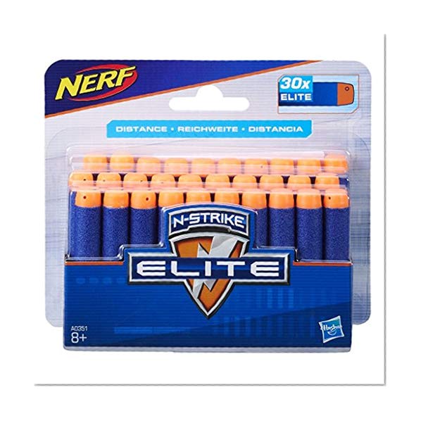 Nerf - Recharge de 30 Fléchettes Nerf Elite