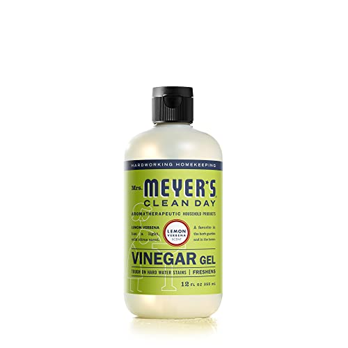 Mrs. Meyer's Clean Day S C Johnson Wax 70189 12OZ Lemon Verbena Scent Vinegar Gel No-Rinse Cleaner, 12 Fl Oz (Pack of 1), 12 oz