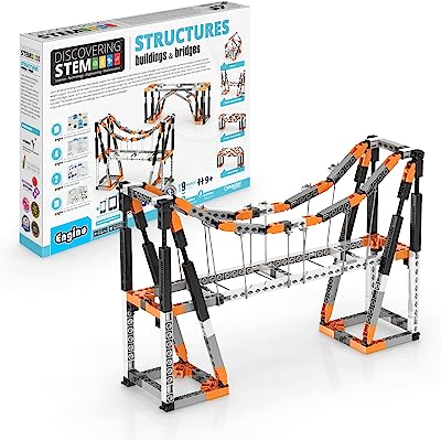 Book Cover Engino Discovering STEM Structures Constructions & Bridges Construction Kit