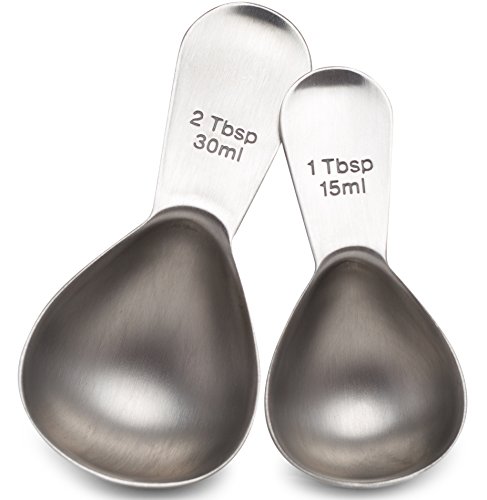 Book Cover COLETTI Coffee Scoop | Coffee Measuring Scoop Set | Small Coffee Spoons