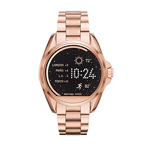 Michael Kors Access, Women’s Smartwatch, Bradshaw Rose Gold-Tone Stainless Steel, MKT5004
