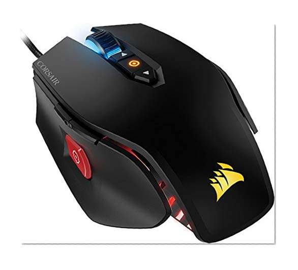 Corsair M65 PRO RGB Optique Souris Gaming (Rétro-Éclairge RGB Multicolore, 12000 DPI) Noir
