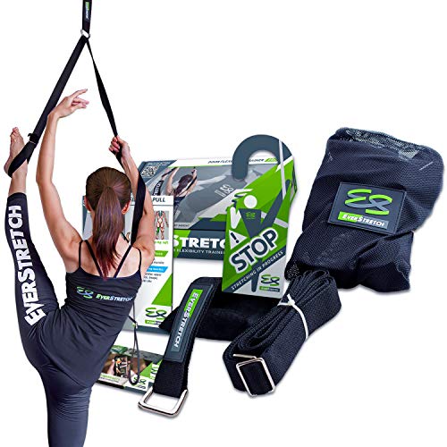 Book Cover EverStretch Leg Stretcher: Get More Flexible with The Door Flexibility Trainer PRO: Premium Stretching Equipment for Ballet, Dance, MMA, Taekwondo & Gymnastics. Your own Portable Stretch Machine!