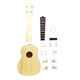 Zimo DIY Ukulele Make Your Own Ukulele Hawaii Ukulele Kit (21inch)