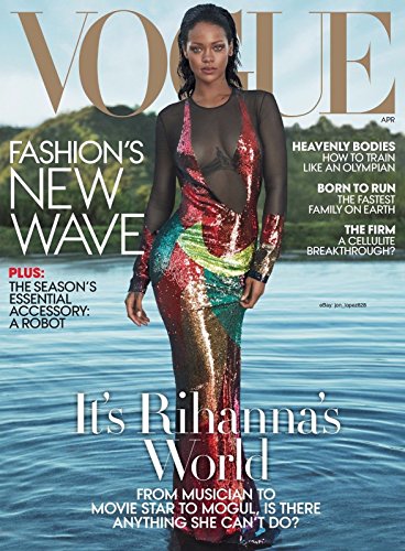 Vogue Magazine (April, 2016) Rihanna Cover