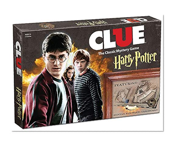 Book Cover USAopoly Clue Harry Potter Board Game
