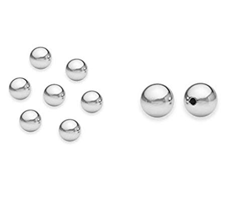 Book Cover 100pcs Sterling Silver Seamless Smooth Tiny Round Spacer Bead 2mm for Jewelry Craft Making Findings SS140