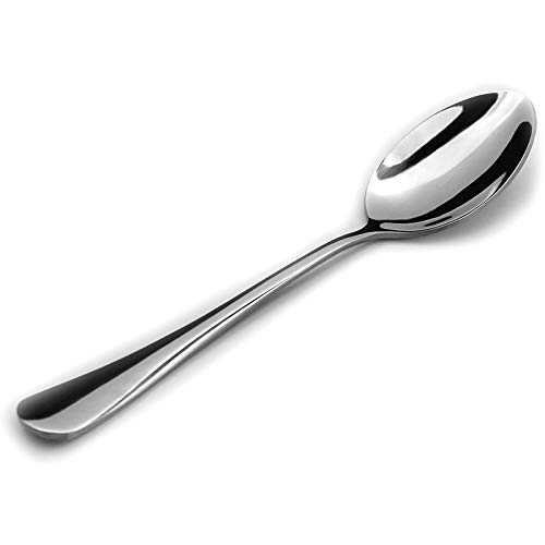 Book Cover Hiware 12-piece Good Stainless Steel Teaspoon, 6.7 Inches