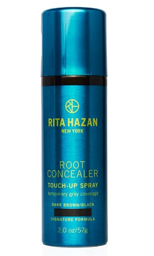 Rita Hazan Root Concealer Touch Up Spray - Instant Spray To Cover Up Roots - Quick Drying, Water-Resistant Formula - Temporary Hair Color Spray for Gray Roots - 2 oz. Root Spray