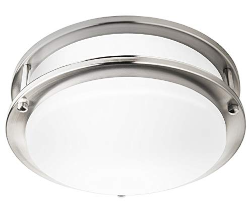 Hyperikon LED Ceiling Light, 10", 15W (65W Equivalent), 1220lm, 4000K (Daylight Glow), 120° Beam Angle, 120V, UL and Energy Star Listed, 10-Inch Flush Mount, Dimmable