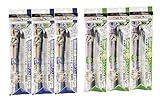 Tombow Fudenosuke Brush Pen - Hard Type & Soft Type Earh 3 Pens Total 6 Pens Arts Value set.