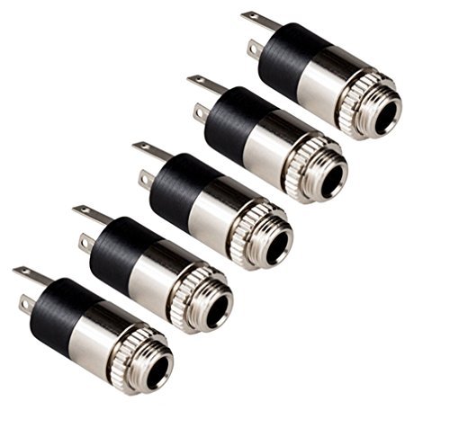 Lsgoodcare 3.5mm Stereo Jack Panel Mount Connector & 3.5mm Audio Plug Connector to XH2.54-3P Wire