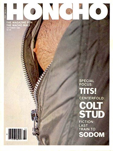 Honcho Gay Men's Magazine Colt Stud October 1980