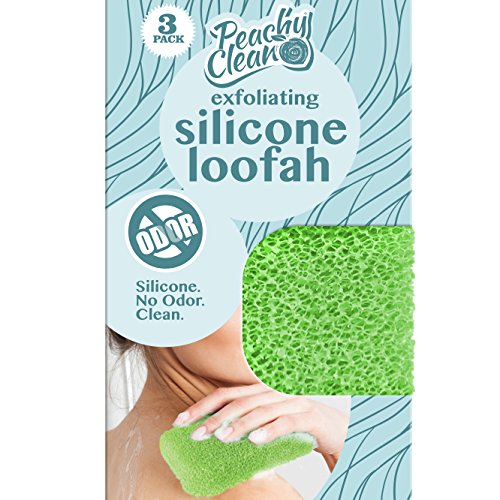 Peachy Clean Exfoliating Silicone Loofah (Qty. 3)