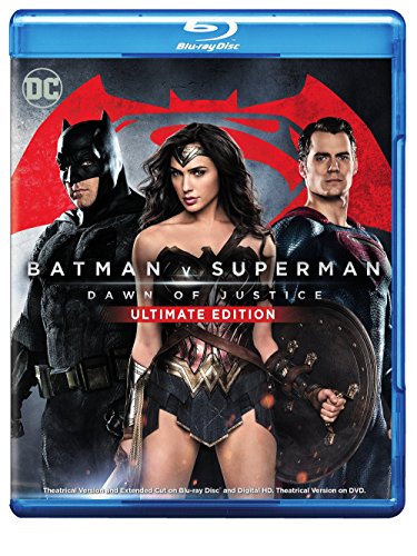 Book Cover Batman v Superman: Dawn of Justice, Ultimate Edition [Blu-ray]