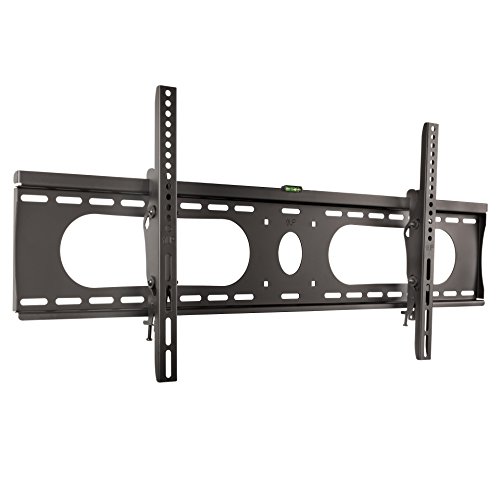 InstallerParts Lockable TV Wall Mount 40"-75", Fixed Swivel, Tilt, LCD LED Plasma Flat Panel Displays, VESA Compatible, Locking Wall Bracket Perfect Hotels, Outdoors – Fits Samsung LG Vizio Panasonic