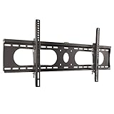InstallerParts Lockable TV Wall Mount 40"-75", Fixed Swivel, Tilt, LCD LED Plasma Flat Panel Displays, VESA Compatible, Locking Wall Bracket Perfect Hotels, Outdoors – Fits Samsung LG Vizio Panasonic