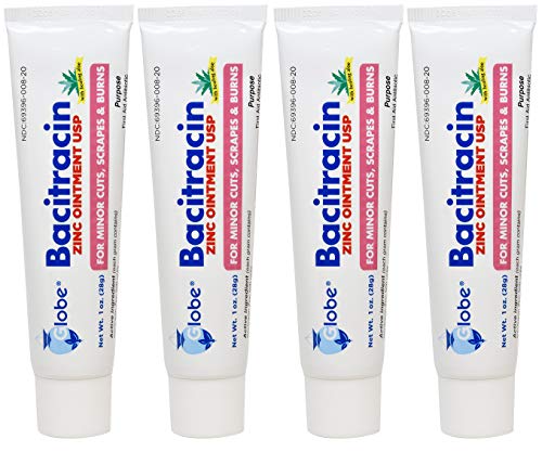 Bacitracin Zinc Ointment 1 Oz / 28 G (Pack of 4)