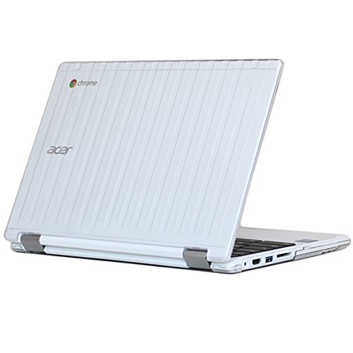 mCover Case Compatible for 2016~2020 11.6" Acer Chromebook R11 CB5-132T C738T Series Convertible Computer (with 360° Hinge) ONLY (NOT Fitting Other Acer Models) - Clear