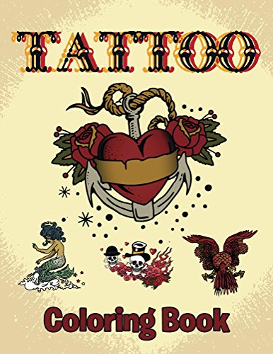 Tattoo Coloring Book: Coloring Books for Kids (Art Book Series)