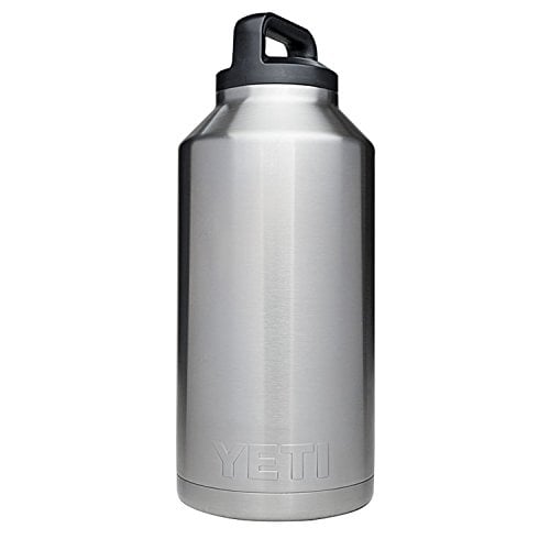 Book Cover YETI Rambler 64oz Vacuum Insulated Stainless Steel Bottle with Cap (Stainless Steel)