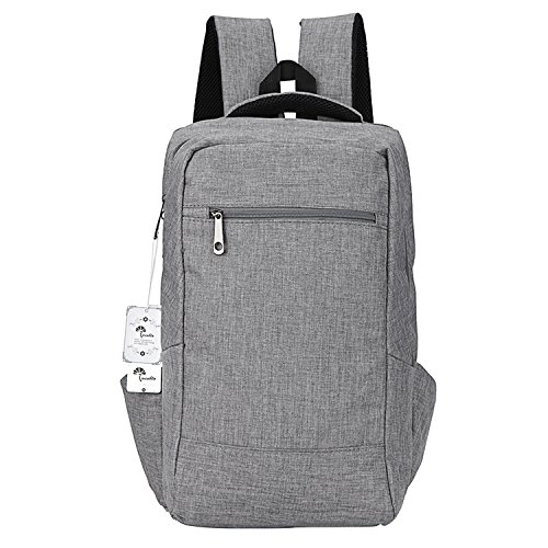 Laptop Backpack, Winblo 15 15.6 Inch College Backpacks Lightweight Travel Daypack - Grey