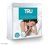 TRU Lite Bedding Six Side Mattress Cover - 100% Waterproof Mattress Protector - Safe & Clean & Breathable - Lock Out Odors, Body Fluids, Stains Zippered Mattress Encasement - King