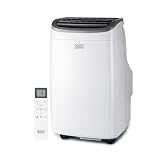 BLACK+DECKER 8,000 BTU Portable Air Conditioner up to 350 Sq.Ft.with Remote Control, White