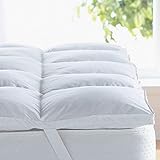 Home Sweet Home Dreams Thick Hypoallergenic Down Alternative Bed Mattress Topper, Queen, 2" H