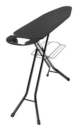 Whitmor Board with Mesh Top and Iron Rest, Black