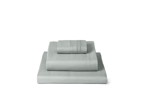 Mellanni Twin XL Sheet Set - Iconic Collection Bedding Sheets & Pillowcases - Luxury, Extra Soft, Cooling Bed Sheets - Deep Pocket up to 16" - Fits College Dorm Mattress - 3 PC (Twin XL, Spa Mint) Twin XL Spa Mint