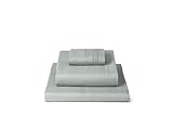 Mellanni Twin XL Sheets Set - 3 PC Iconic Collection Bedding - Hotel Luxury, Extra Soft, Cooling Bed Sheets - Wrinkle, Fade, Stain Resistant (Twin Extra Long, Spa Mint)
