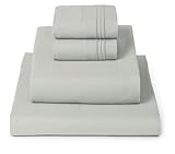 Mellanni Full Sheets Set - 4 PC Iconic Collection Bedding - Hotel Luxury, Extra Soft, Cooling Bed Sheets - Wrinkle, Fade, Stain Resistant (Full, Spa Mint)
