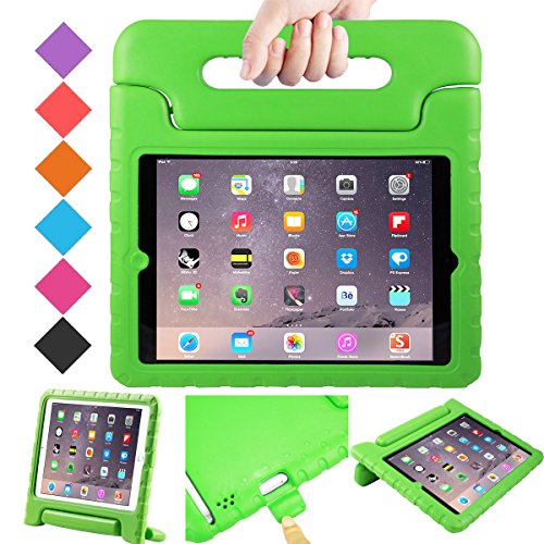 BMOUO iPad 2 3 4 Shockproof Case Light Weight Kids Case Super Protection Cover Handle Stand Case for Children for iPad 4, iPad 3 iPad 2 2nd 3rd 4th Generation, Green