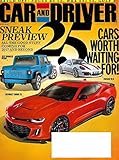 CAR AND DRIVER Magazine May 2016 - Cars Worth Waiting For Sneak Preview for 2017