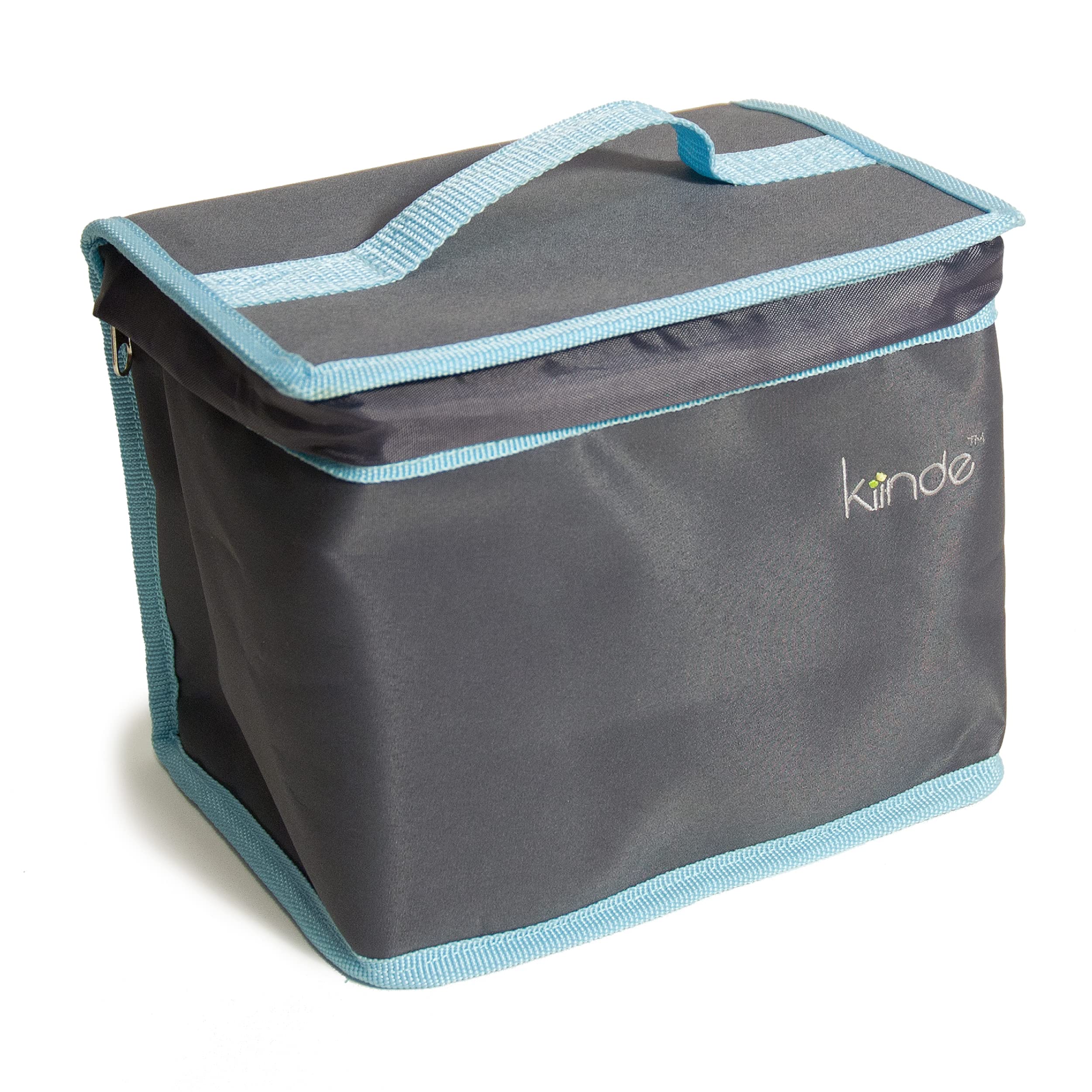 Kiinde Twist Breast Milk Cooler Storage Bag and Ice Pack Kit for Breastfeeding Moms, Babies, Toddlers, Wipeable and Easy to Clean, Unisex Design, Lightweight and Compact