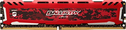 Crucial 4GB, Ballistix 288-pin DIMM, DDR4 PC4-19200,